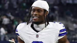 George Pickens #3 of the Dallas Cowboys