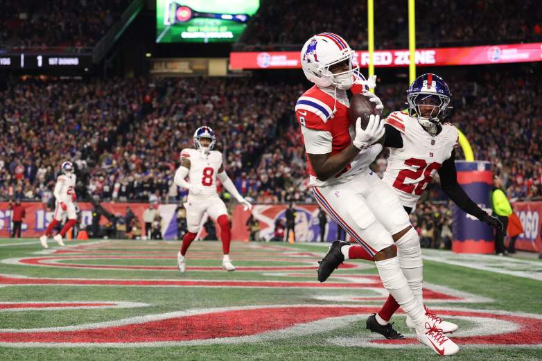 Kayshon Boutte New England Patriots