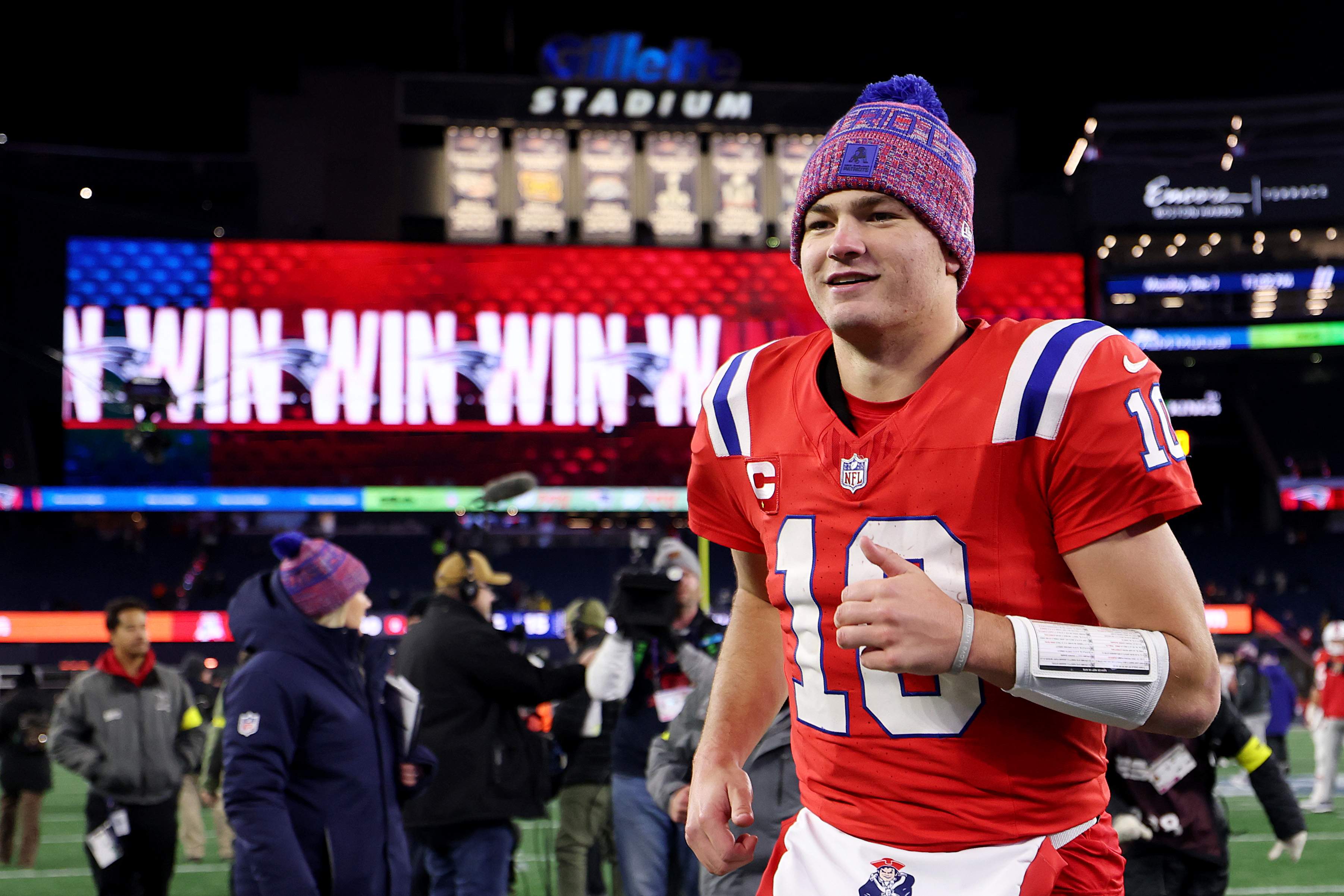 Patriots’ Drake Maye just received biggest prediction of his career.
