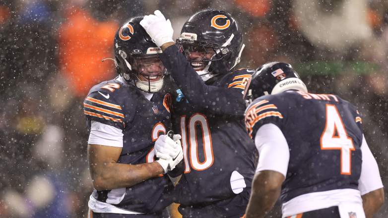 Bears WR Luther Burden III