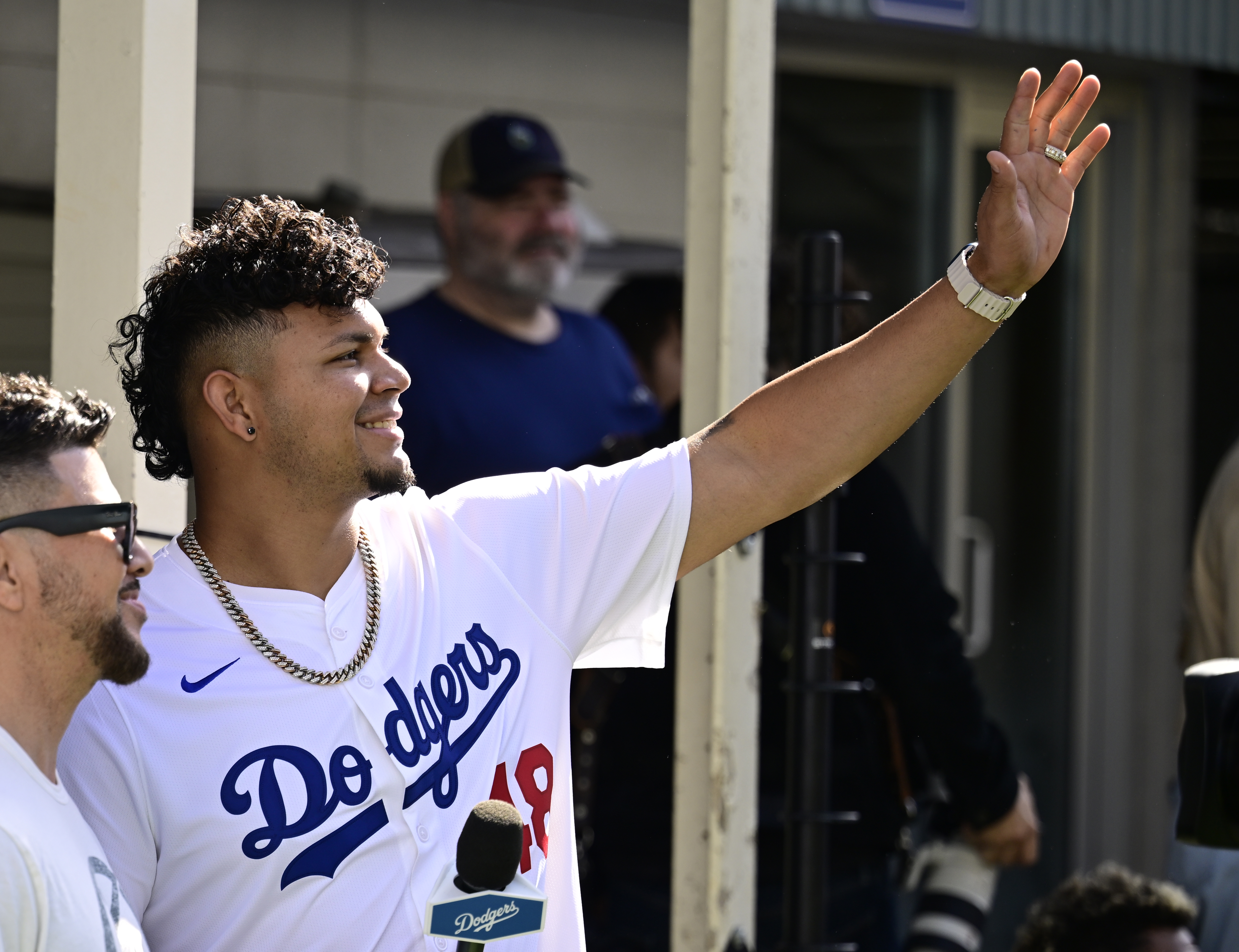 Brusdar Graterol of the Los Angeles Dodgers