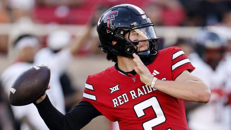 Brendan Sorsby #2 of the Texas Tech Red Raiders makes sense for the Cleveland Browns .. sort of.