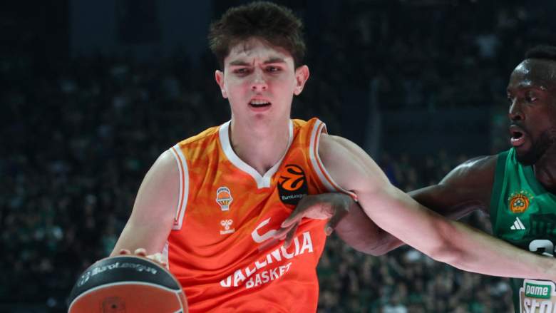 Sergio De Larrea was chosen by the Knicks in the NBA draft