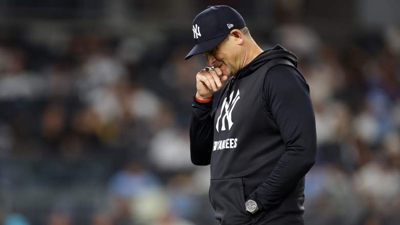 New York Yankees' Aaron Boone