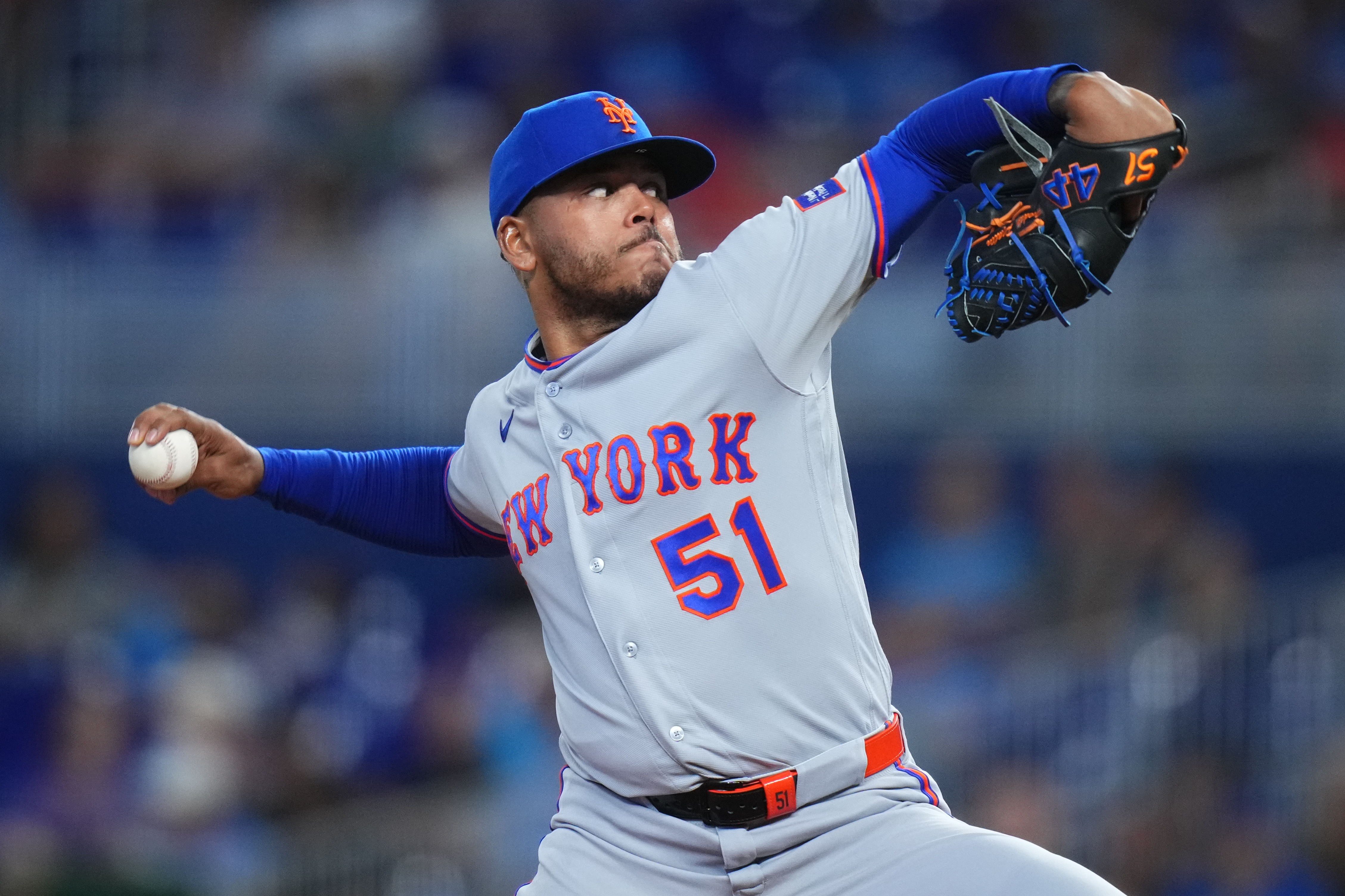 Freddy Peralta of the New York Mets