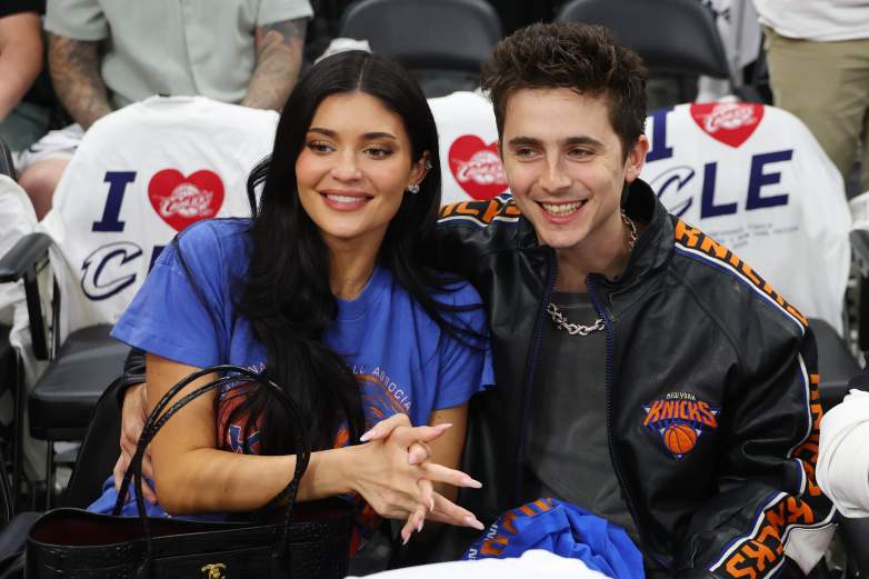 Kylie Jenner and Timothée Chalamet