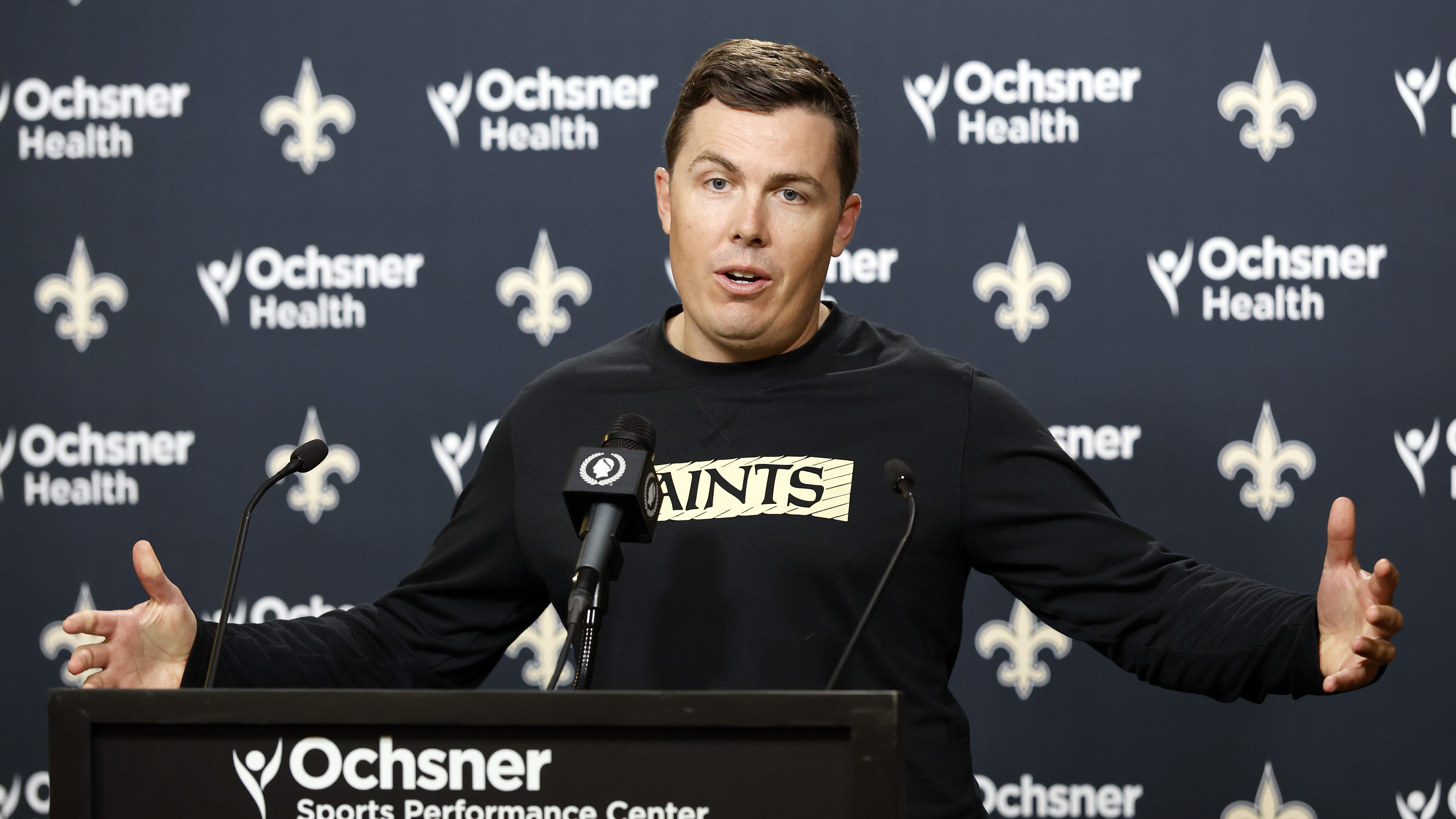 Kellen Moore New Orleans Saints Alvin Kamara
