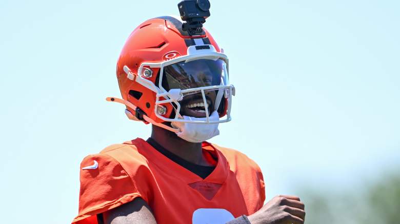 Cleveland Browns quarterback Shedeur Sanders.