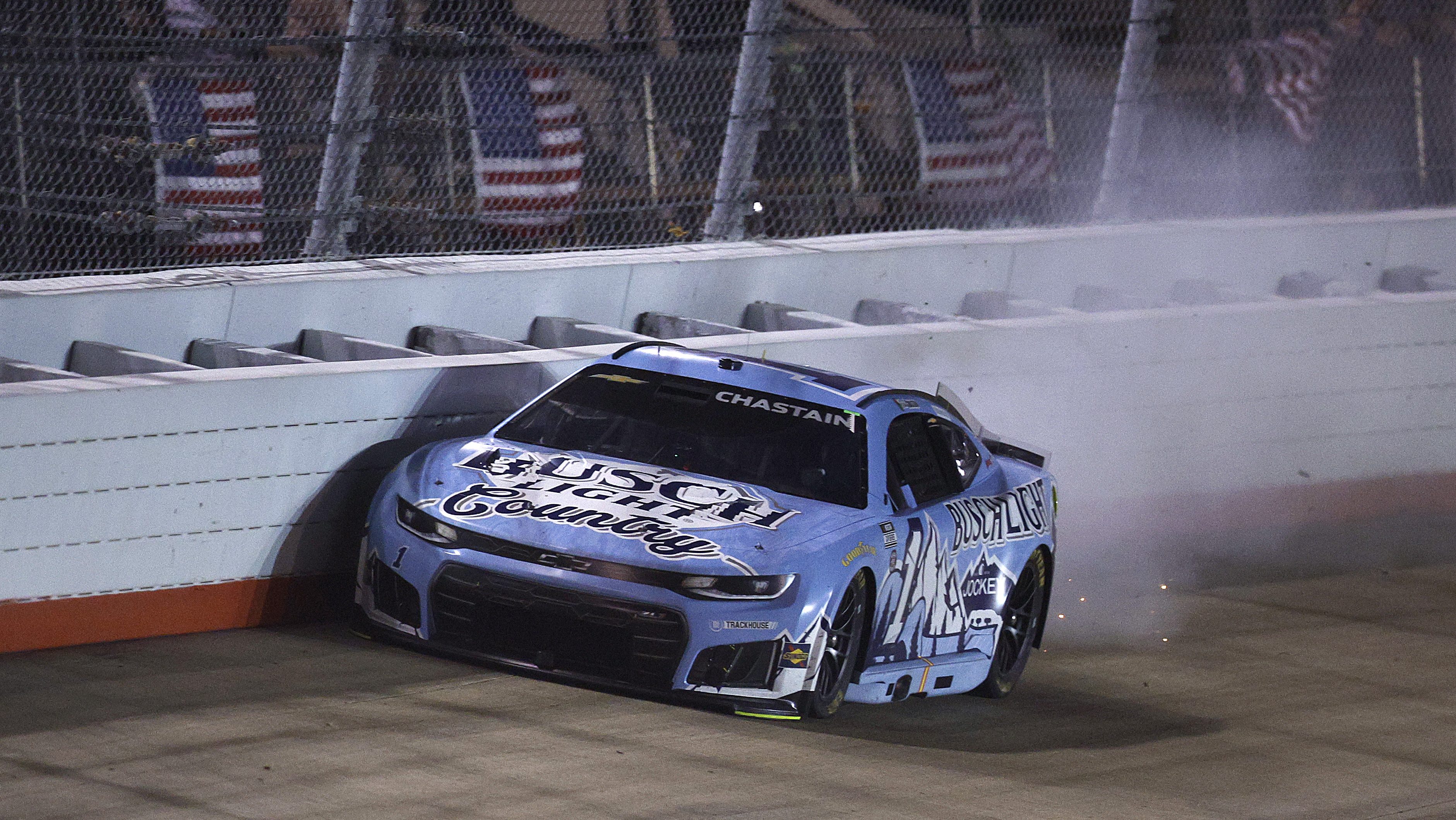 NASCAR Driver Searching for Fan Injured During Race Incident