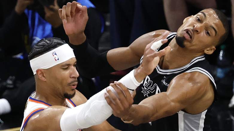 Josh Hart, Knicks vs Spurs, NBA Finals