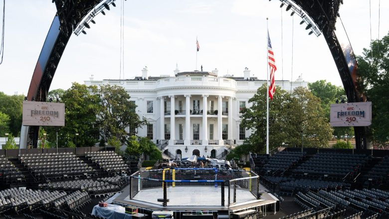 heavy.com - Cole Shelton - Predicted 'Chaotic Weather' Threaten Delays of UFC White House