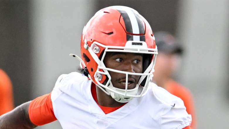 Cleveland Browns rookie receiver KC Concepcion is having a busy offseason.