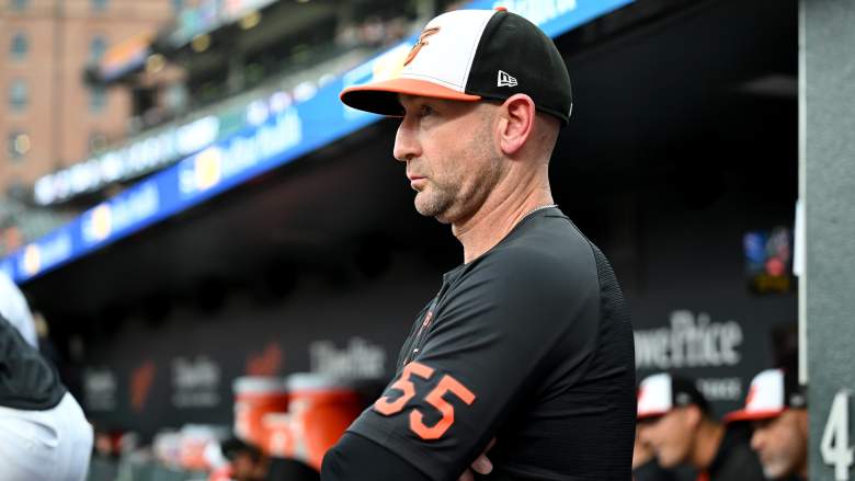 Baltimore Orioles' Craig Albernaz