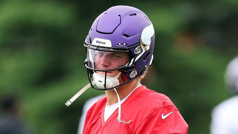 J.J. McCarthy quarterback Minnesota Vikings