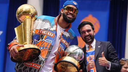 Zohran Mamdani’s Knicks Parade Speech Included a Surprise Tribute