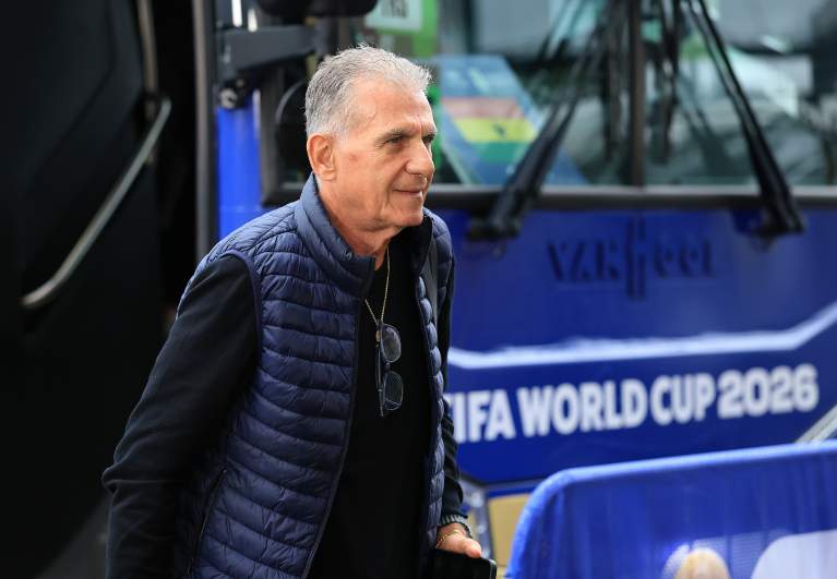 Carlos Queiroz, Head Coach of Ghana, arrives at the stadium before the FIFA World Cup 2026 Group L match between England and Ghana at Boston Stadium on June 23, 2026 in Foxborough, Massachusetts.