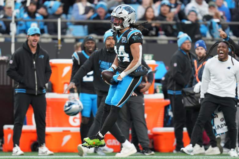 Carolina Panthers RB Jonathon Brooks