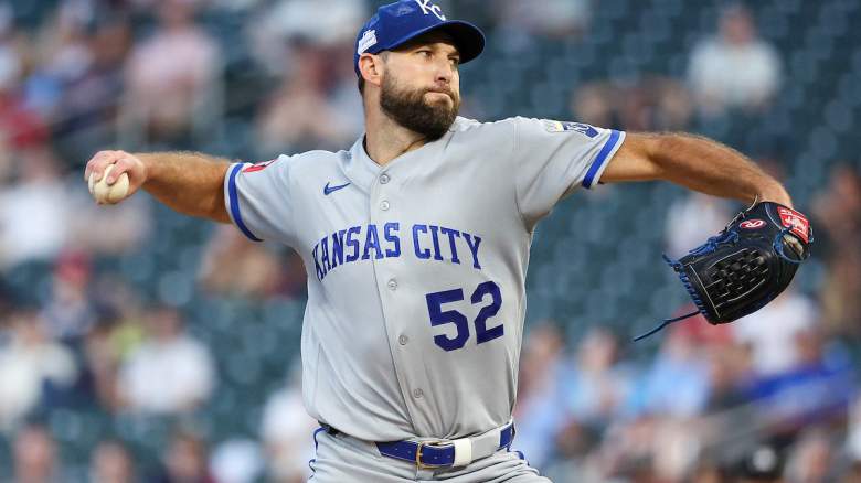 Michael Wacha pitches.