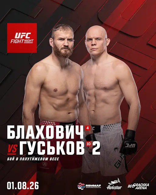 Jan Blachowicz vs. Bogdan Guskov 2 poster