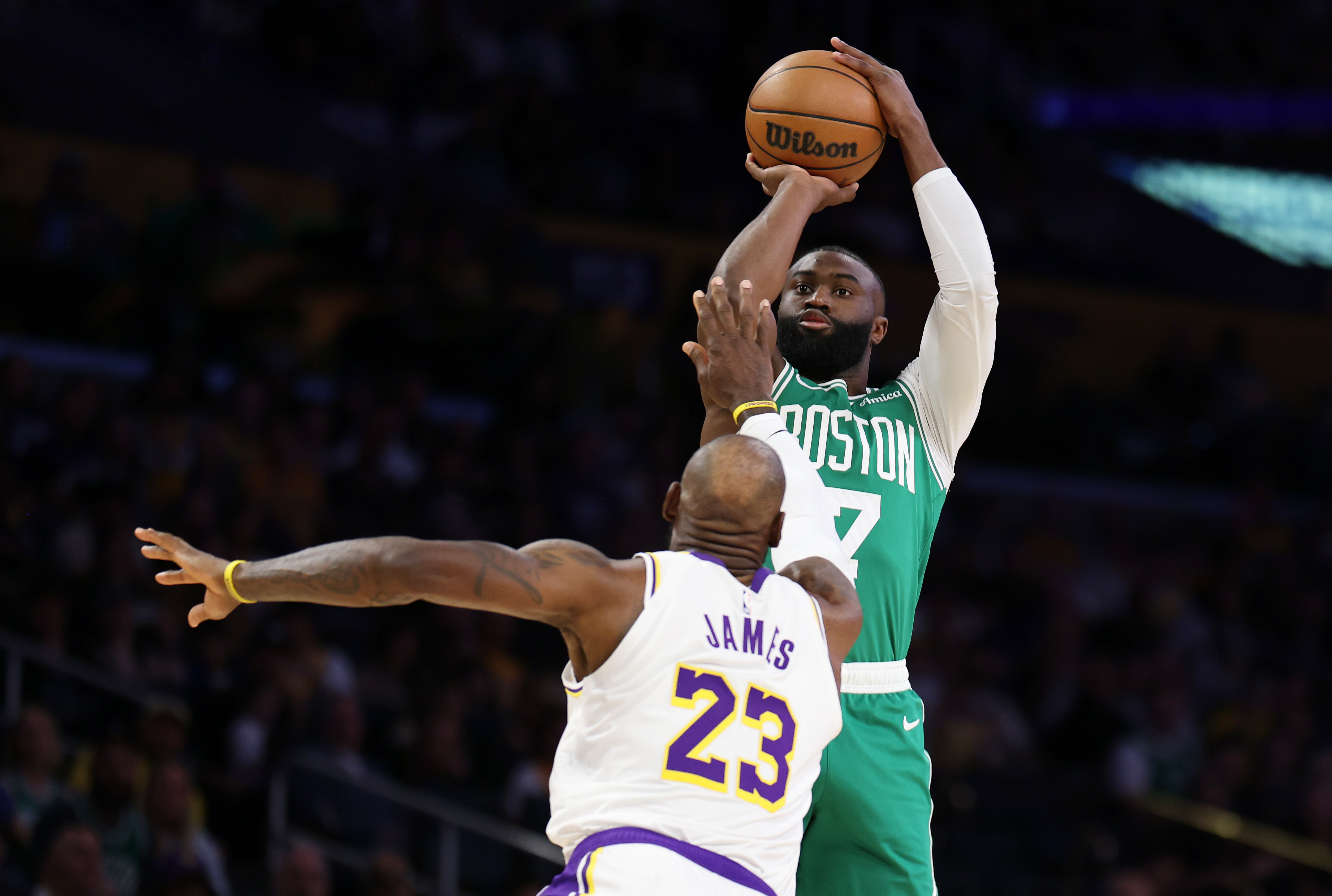 Boston Celtics v Los Angeles Lakers