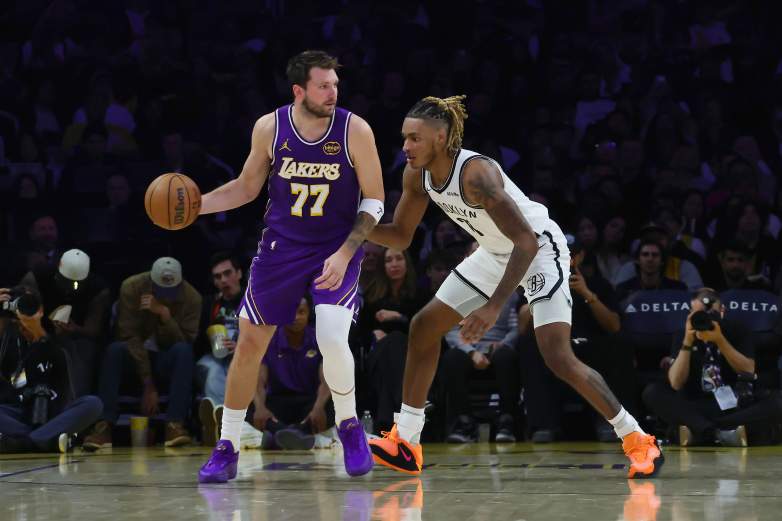 Brooklyn Nets v Los Angeles Lakers