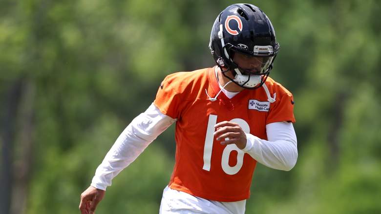 Chicago Bears quarterback Caleb Williams