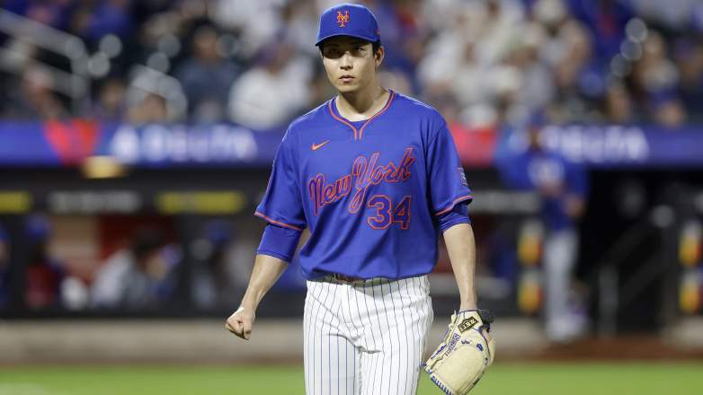 Kodai Senga of the New York Mets