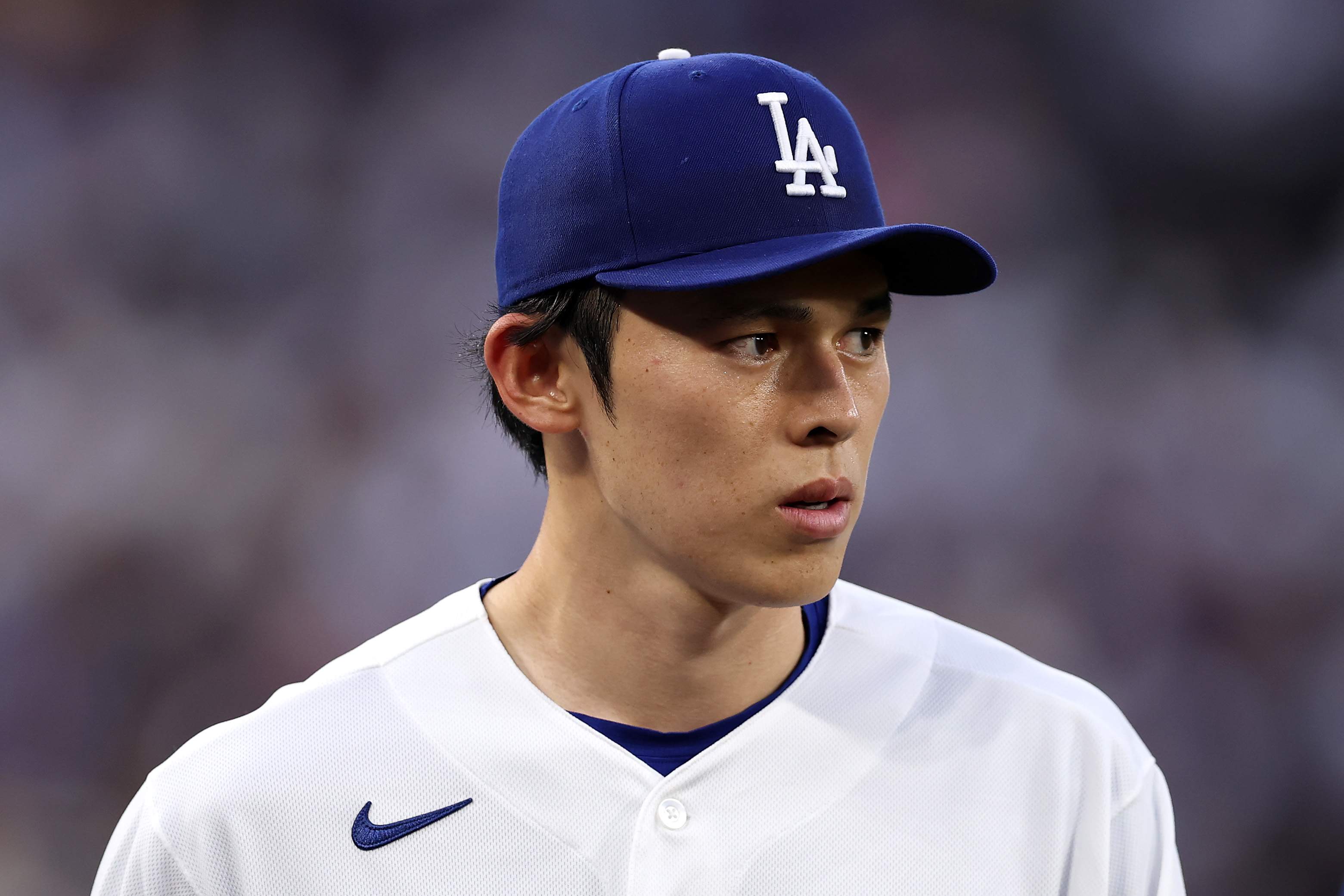 Photo: heavy.com Dave Roberts Says Leg Cramps Caused Roki Sasaki's Sixth-Inning Struggle