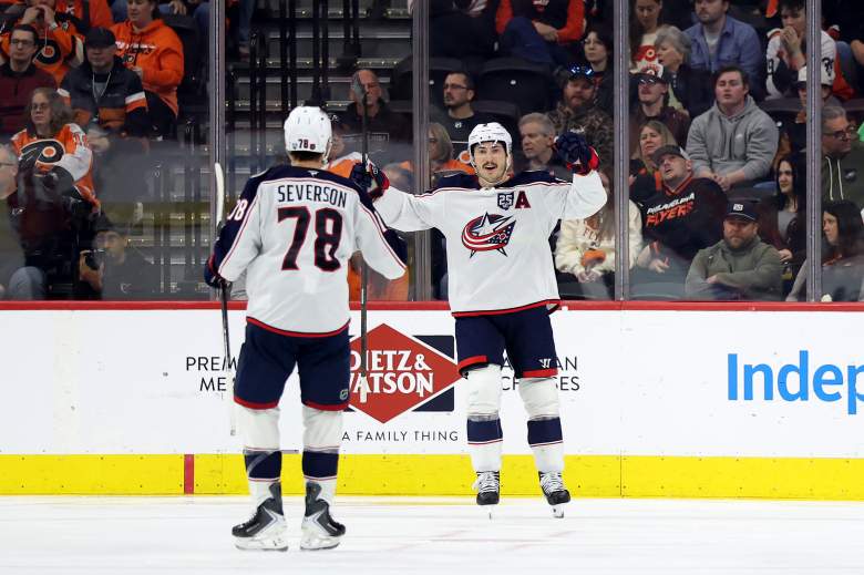 Columbus Blue Jackets v Philadelphia Flyers