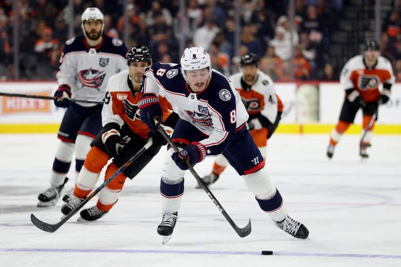 Columbus Blue Jackets v Philadelphia Flyers