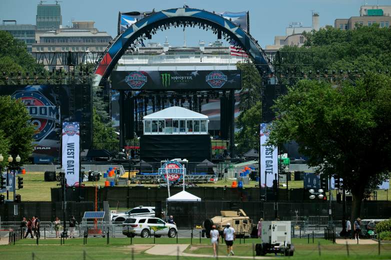 Construction Continues Around D.C. As The Nation's Capital Prepares For America's 250th Events