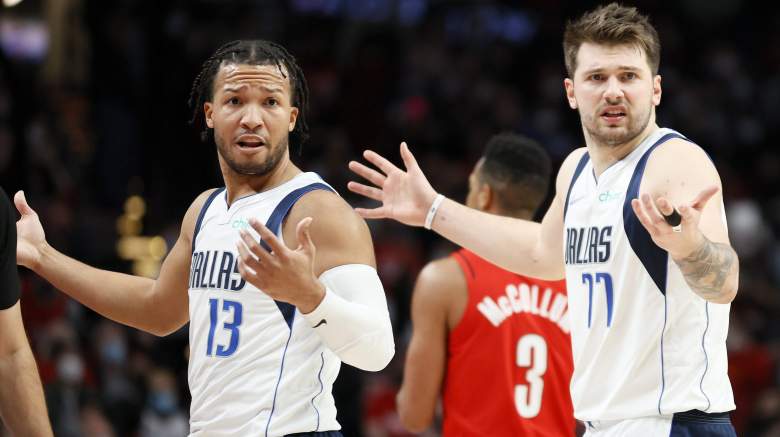 Jalen Brunson and Luka Doncic