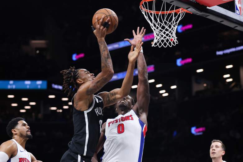 Detroit Pistons v Brooklyn Nets