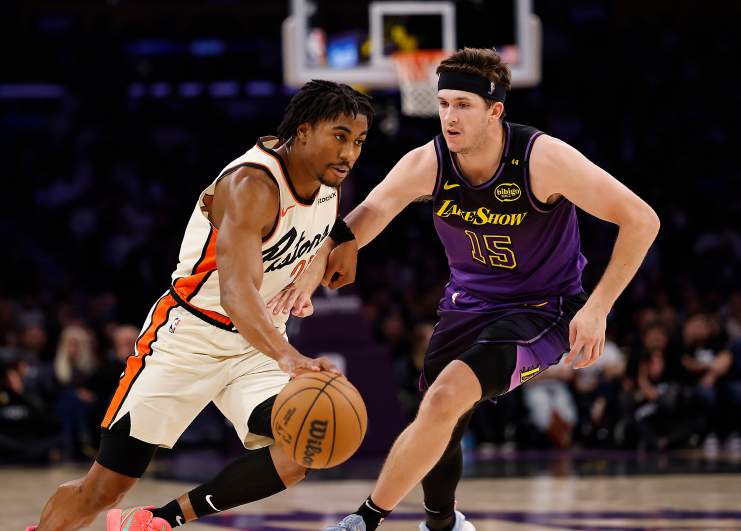Detroit Pistons v Los Angeles Lakers