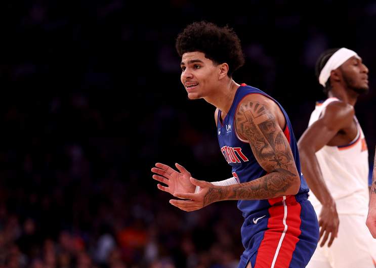 Detroit Pistons v New York Knicks