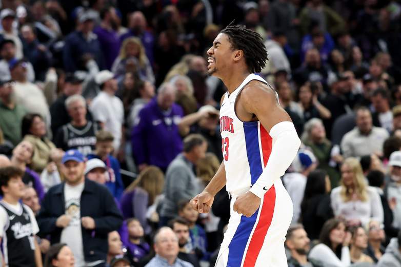 Detroit Pistons v Sacramento Kings