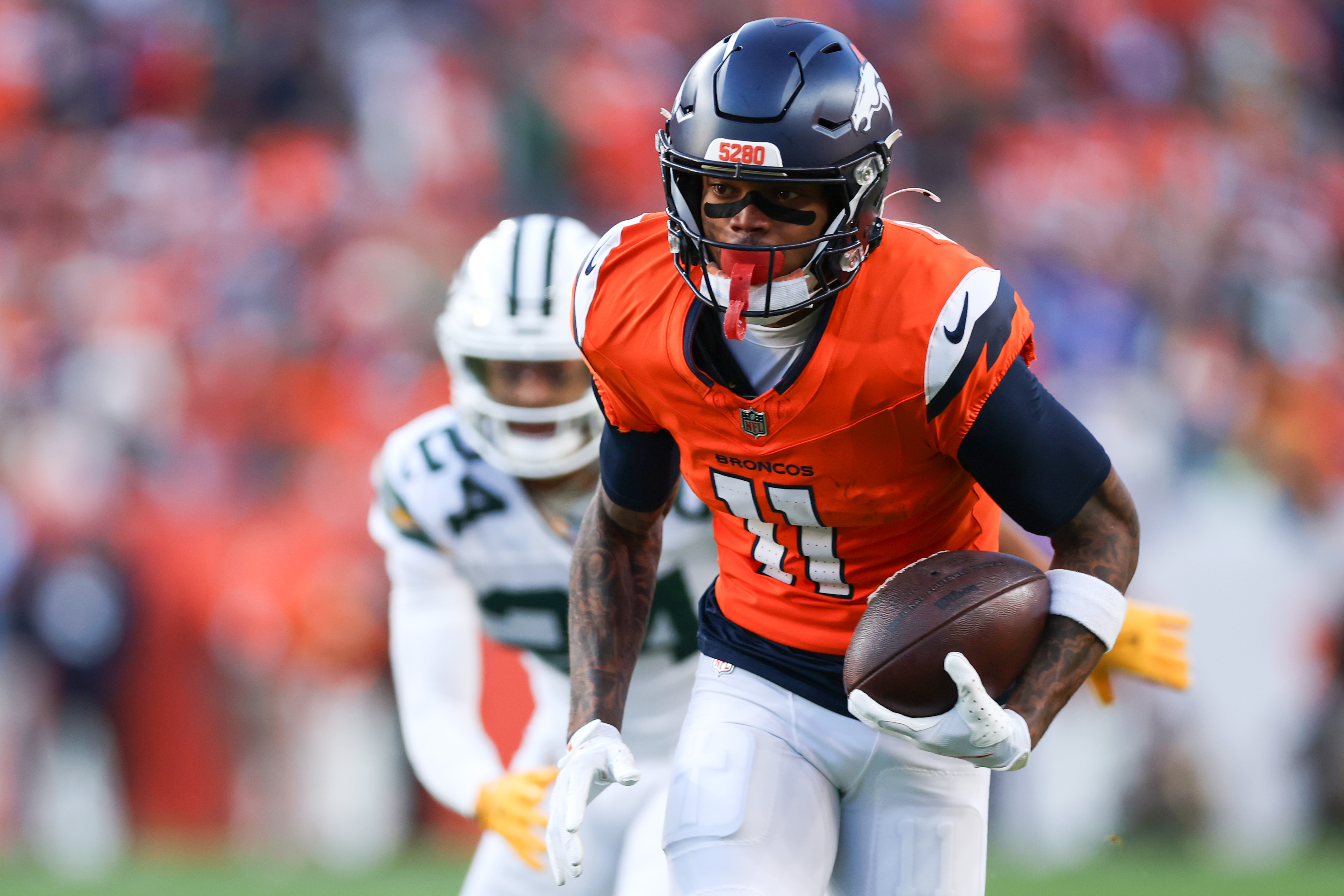 Broncos WR Troy Franklin