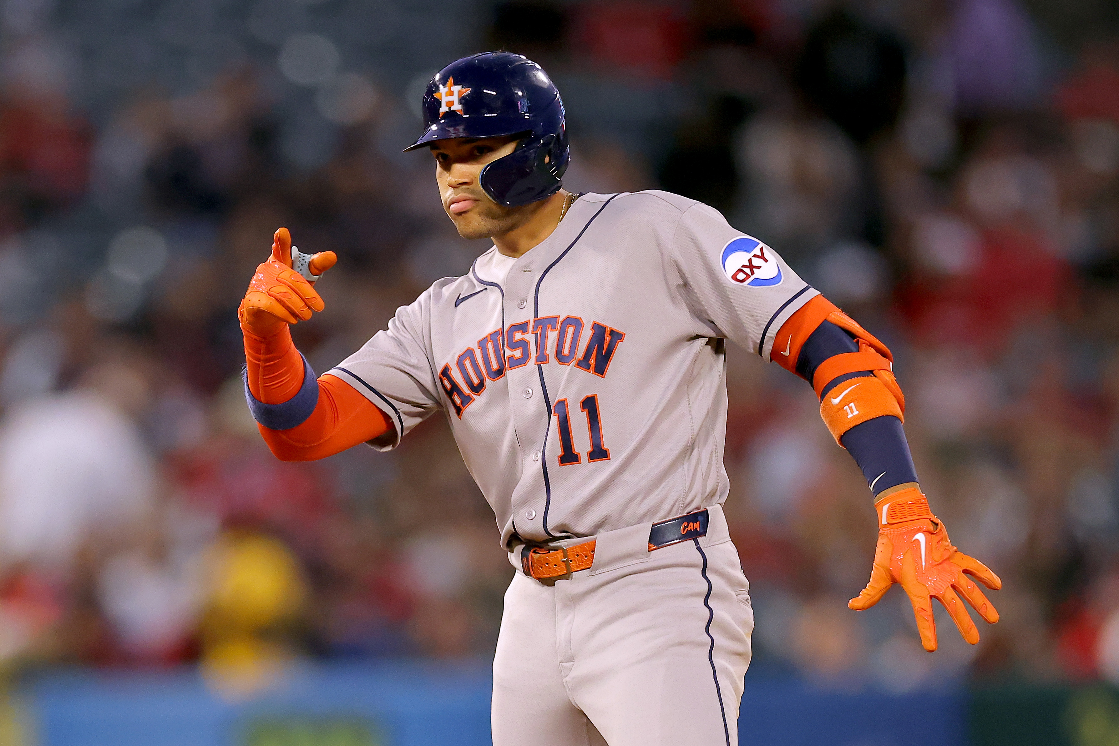 Houston Astros v Los Angeles Angels