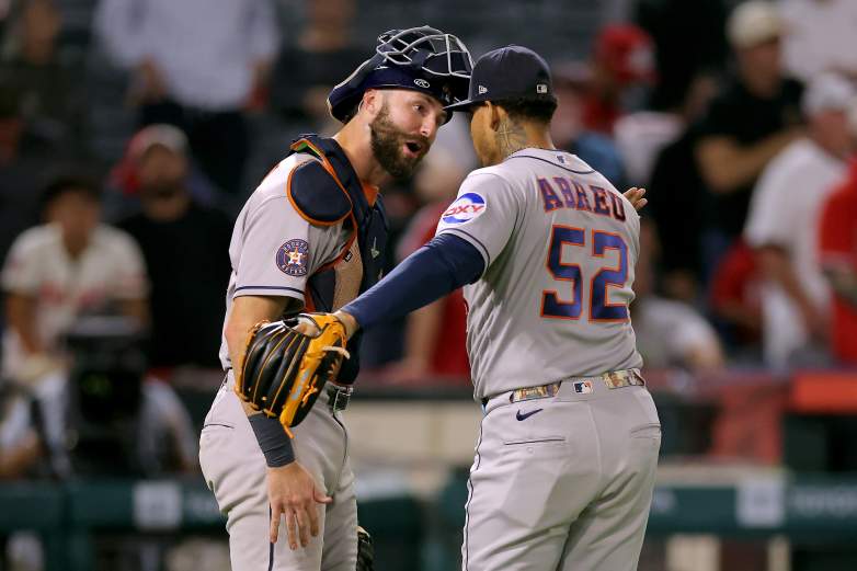 Houston Astros v Los Angeles Angels