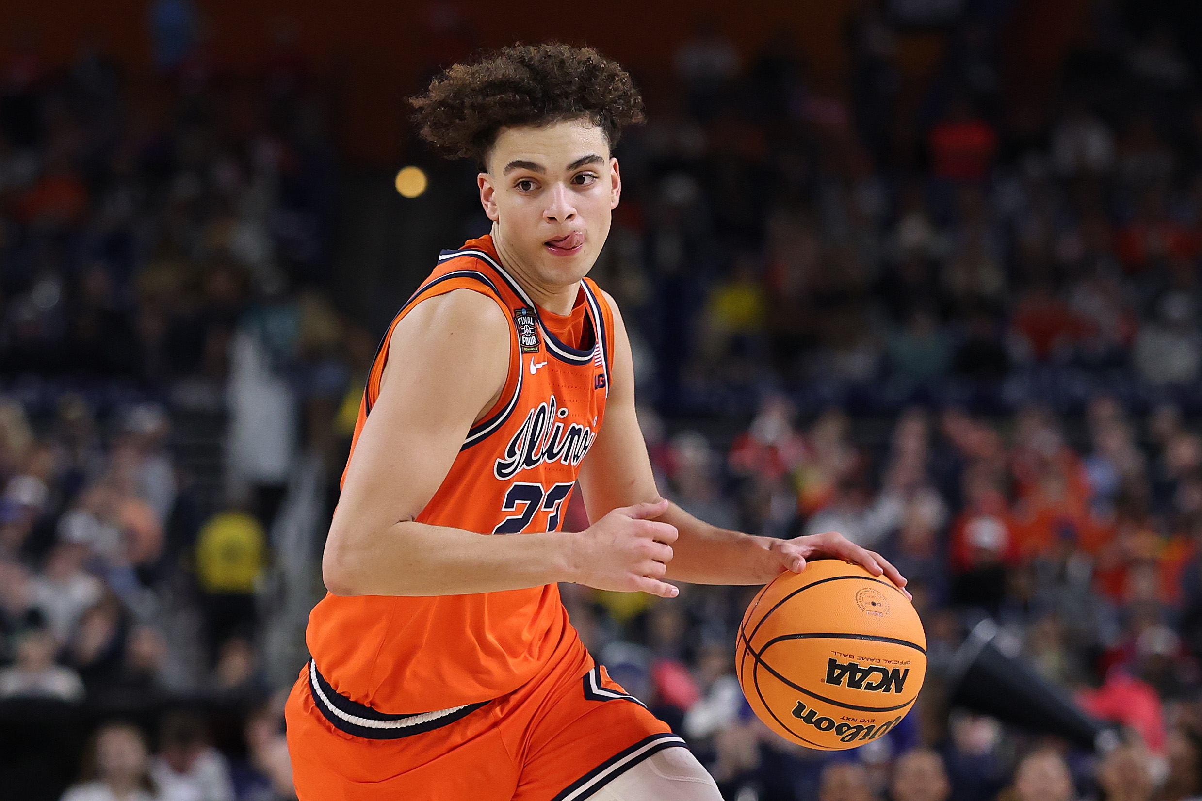 Illinois G Keaton Wagler goes No. 5 in this final NBA mock draft