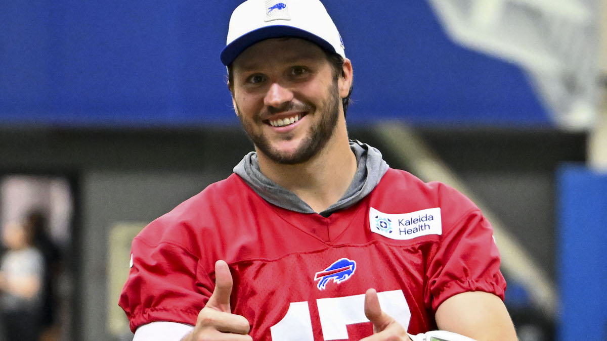 Josh Allen Announces Heartwarming Personal News Amid Bills Minicamp