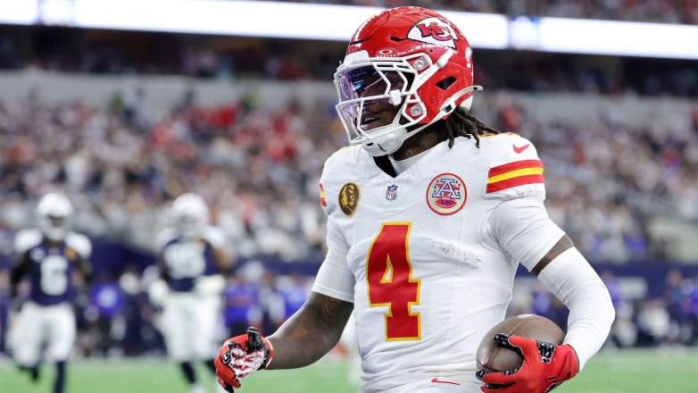 Kansas City Chiefs wide receiver Rashee Rice