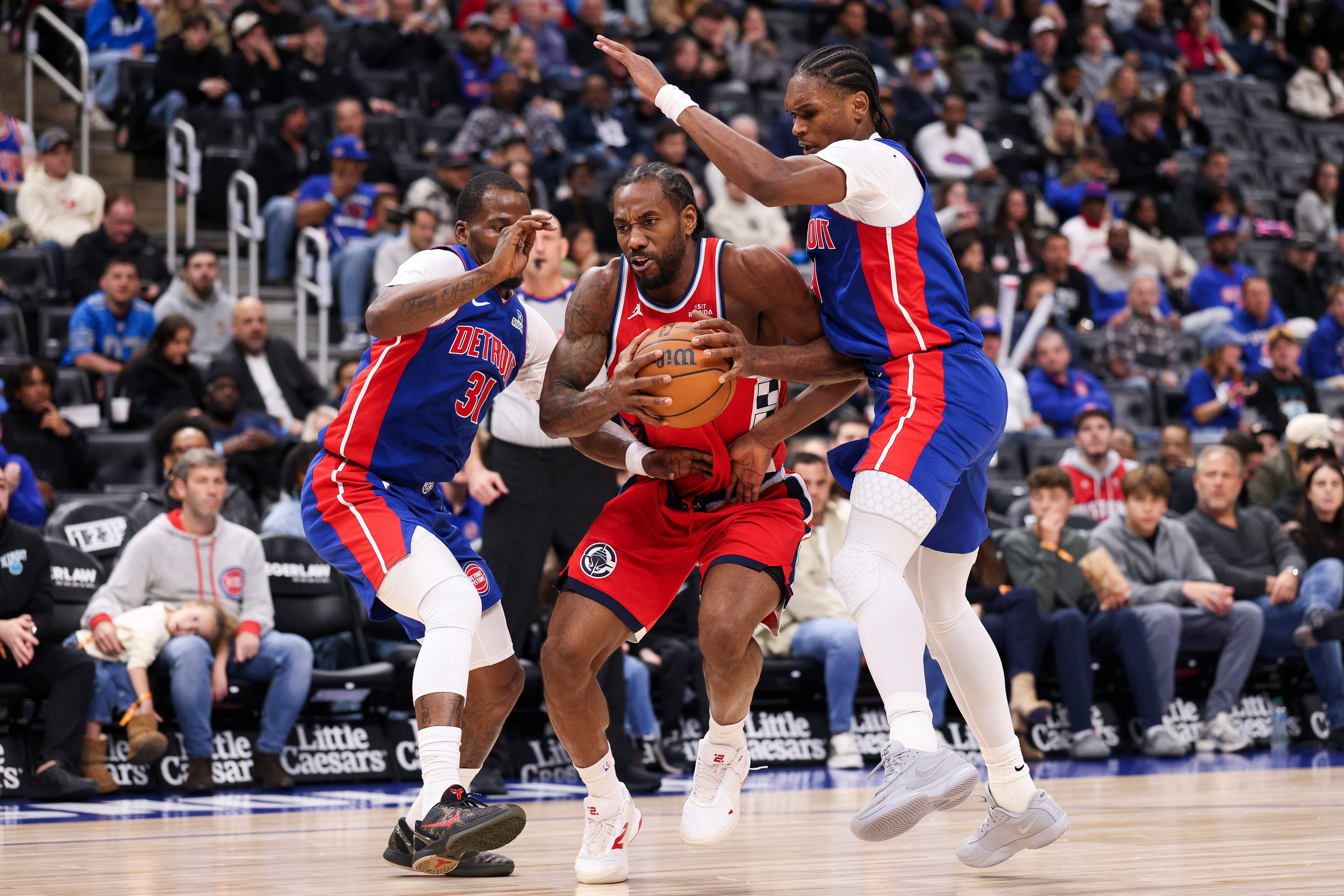 Los Angeles Clippers v Detroit Pistons