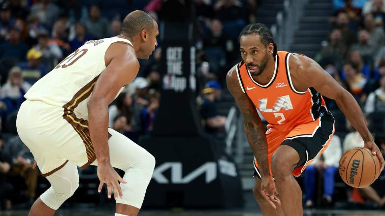 Al Horford and Kawhi Leonard