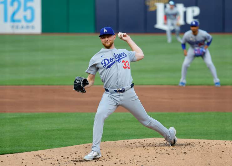 Dodgers Pitcher Eric Lauer