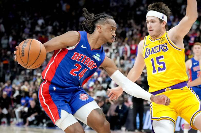 Los Angeles Lakers v Detroit Pistons