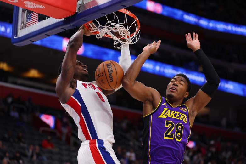 Los Angeles Lakers v Detroit Pistons