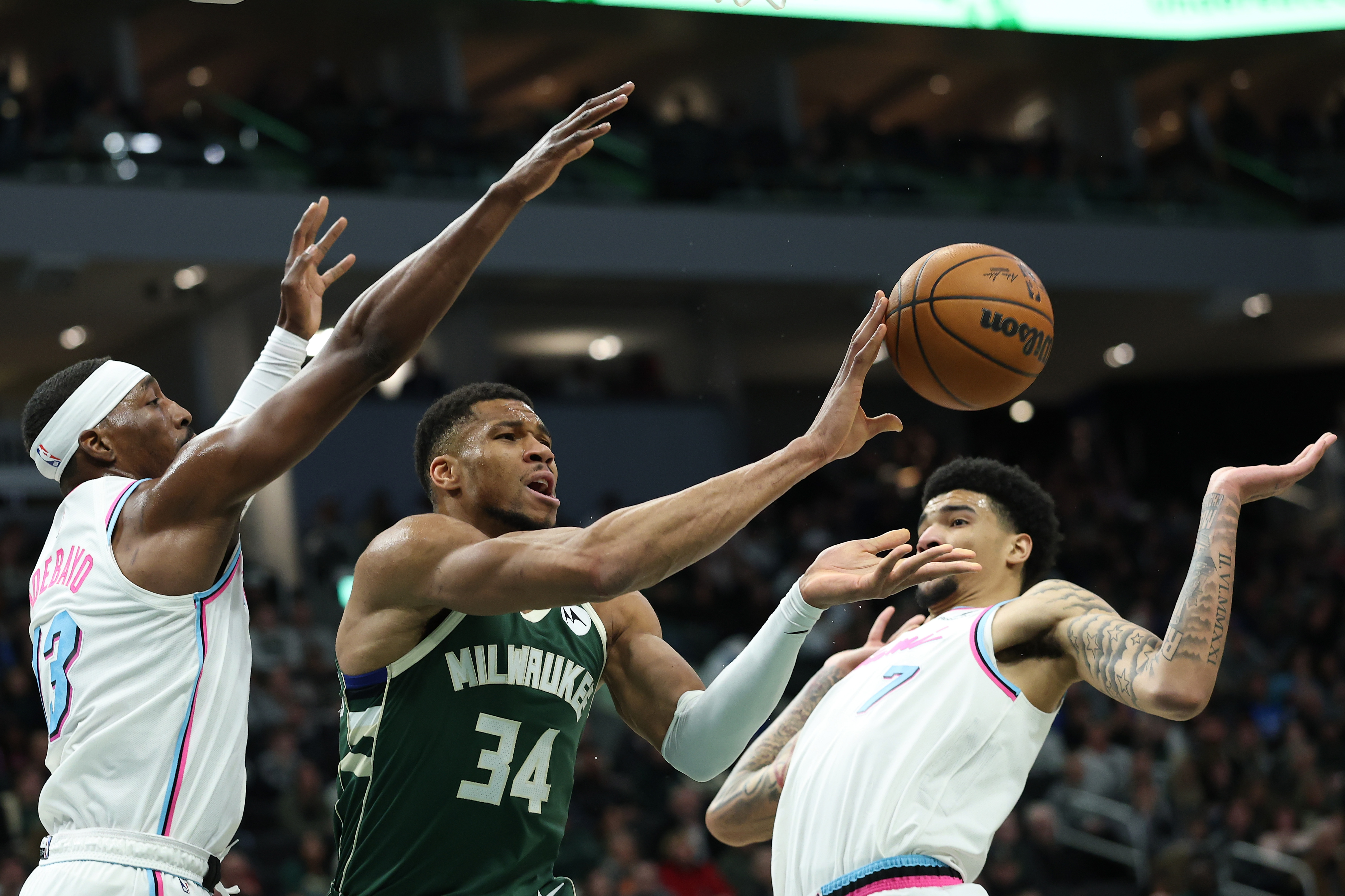 Miami Heat v Milwaukee Bucks