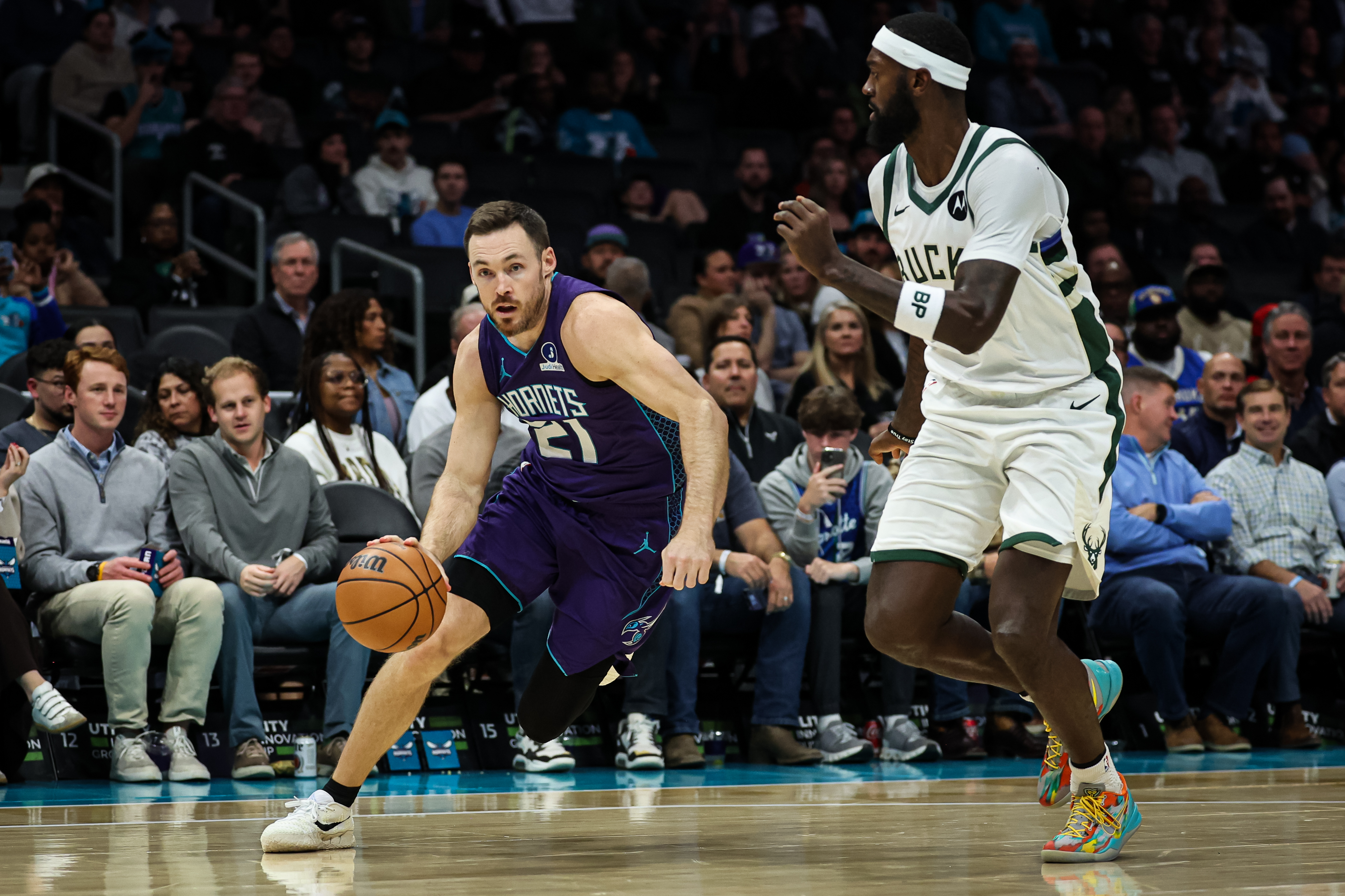 Milwaukee Bucks v Charlotte Hornets