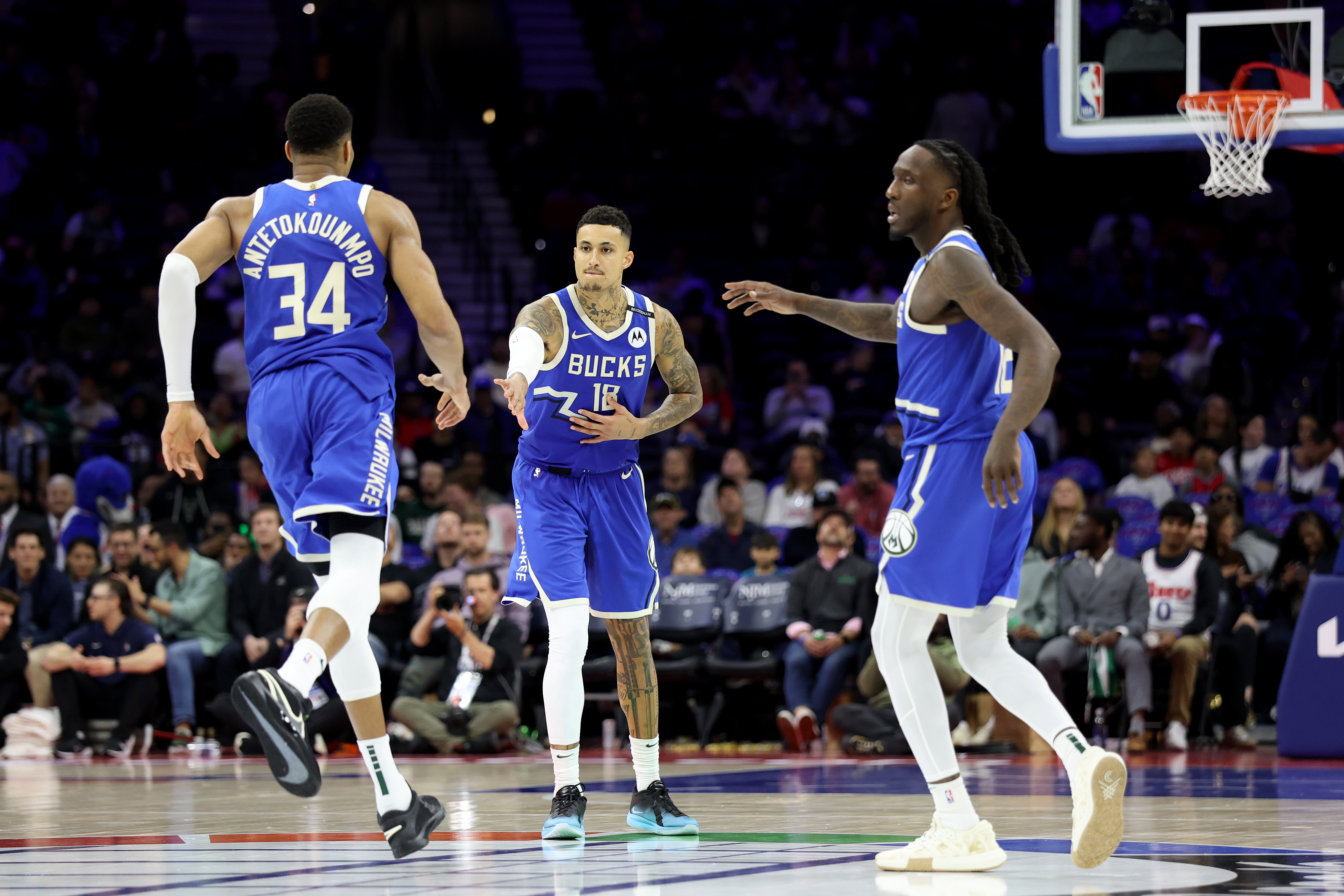 Milwaukee Bucks v Philadelphia 76ers